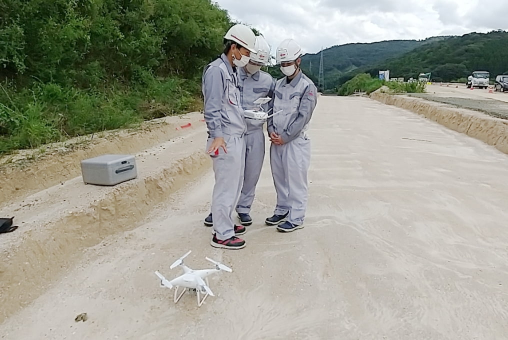 ドローンでの空撮体験