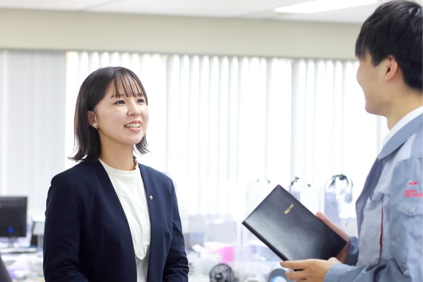 仕事中の様子1