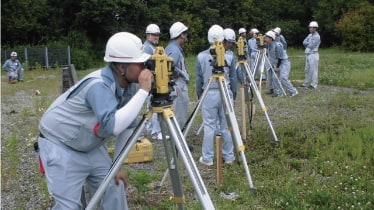 環境開発本部 測量研修