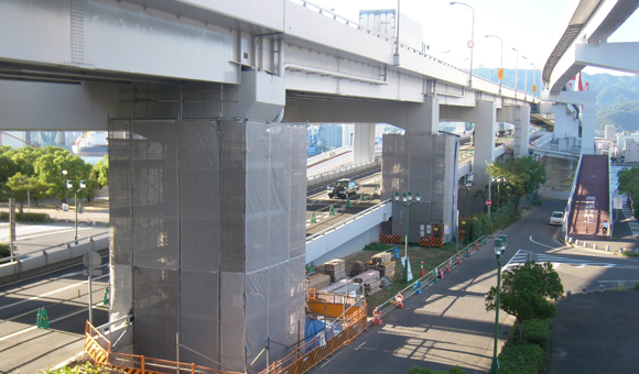 港湾幹線道路耐震補強工事（その4）