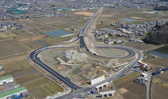 大和御所道路 観音寺南地区舗装工事