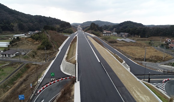 令和３年度大田静間道路久手地区舗装工事